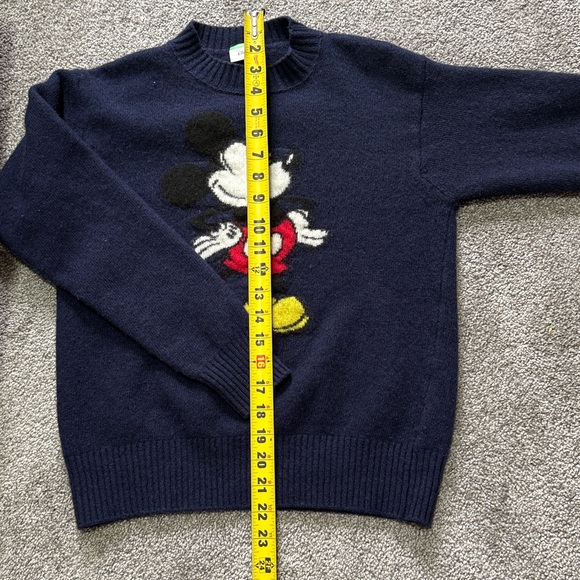 Disney Men's Navy Sweater with Mickey Mouse Design - Picture 7 of 8